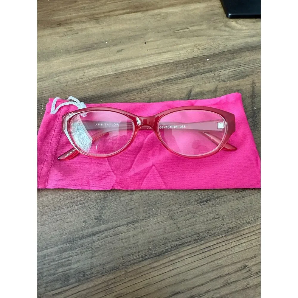 6/$25 Ann Taylor Factory Pinky Red Glasses